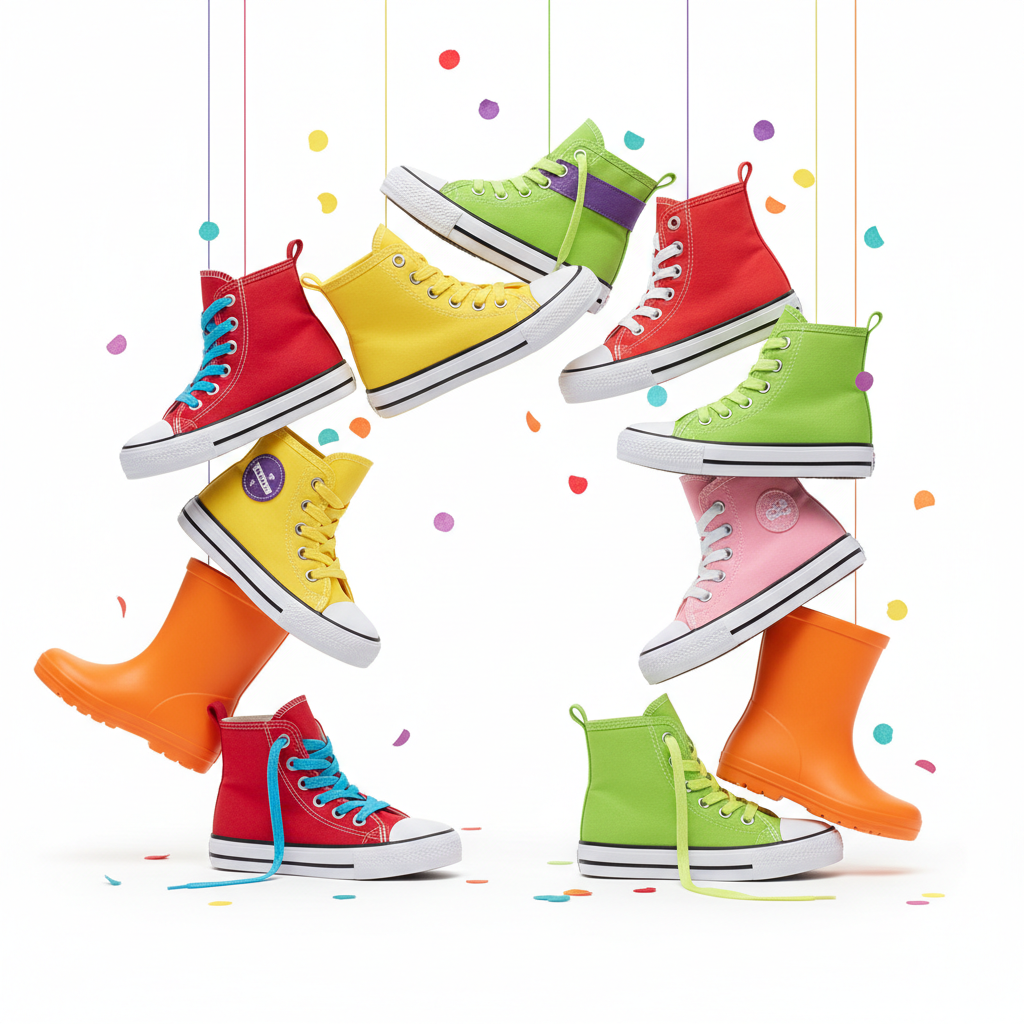 Kinderschuhe Bunt