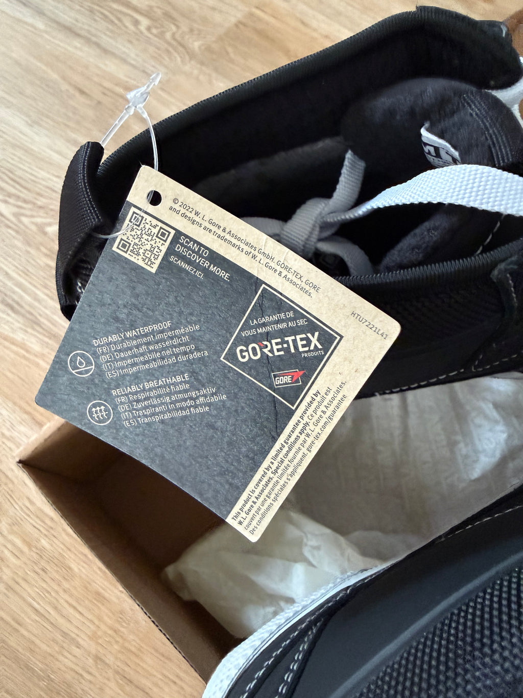 🖤 Vans Half Cab GORE-TEX – Gr. 41 – Neu mit Etikett & Originalkarton
