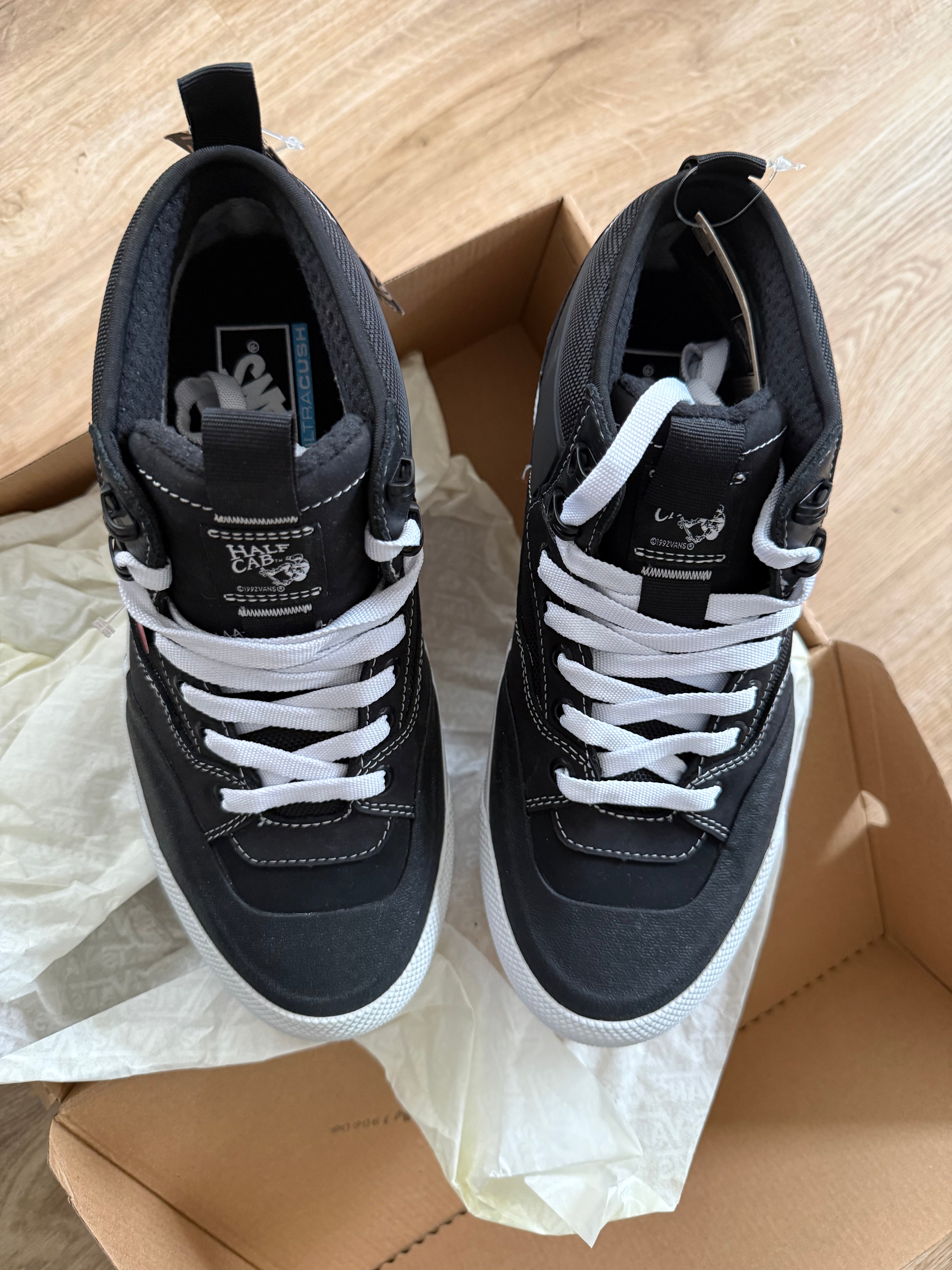 🖤 Vans Half Cab GORE-TEX – Gr. 41 – Neu mit Etikett & Originalkarton