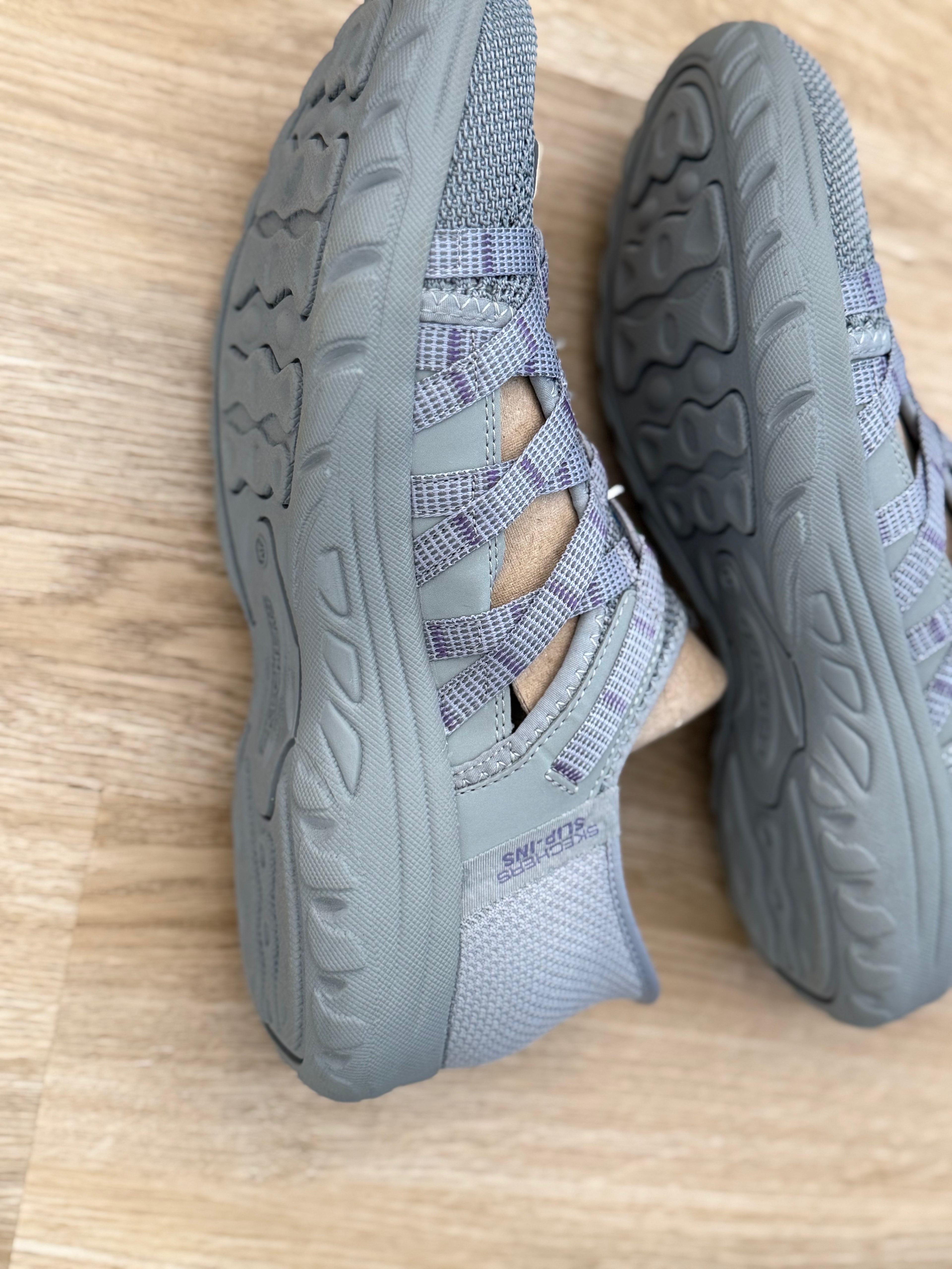 Skechers Hands Free Slip-ins – Damen Sneaker – Grau – Größe 40 – Vegan – Neu ohne Karton