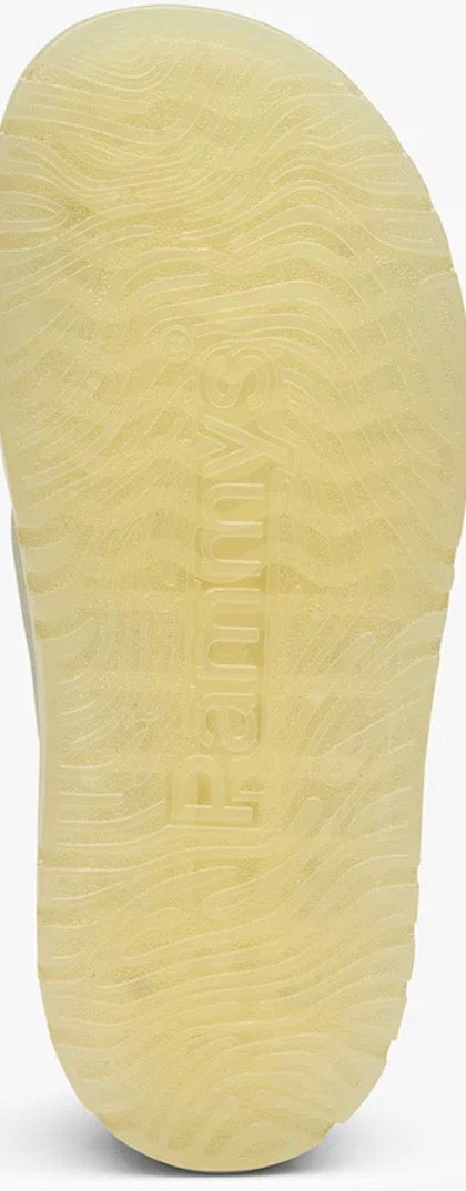 Pummys Sandalen mit Schleife – Gr. 39 – Creme/Vanille