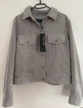 Marc Aurel Cordjacke – Gr. 44 – Hellgrau – Neu mit Etikett