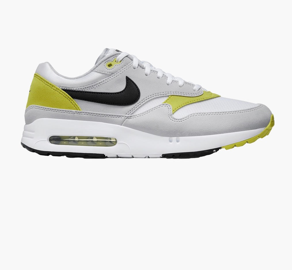Nike Air Max 1 – Weiß/gelb Gr 40,5 nur 1 x in dieser Größe erhältlich
