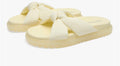 Pummys Sandalen mit Schleife – Gr. 39 – Creme/Vanille