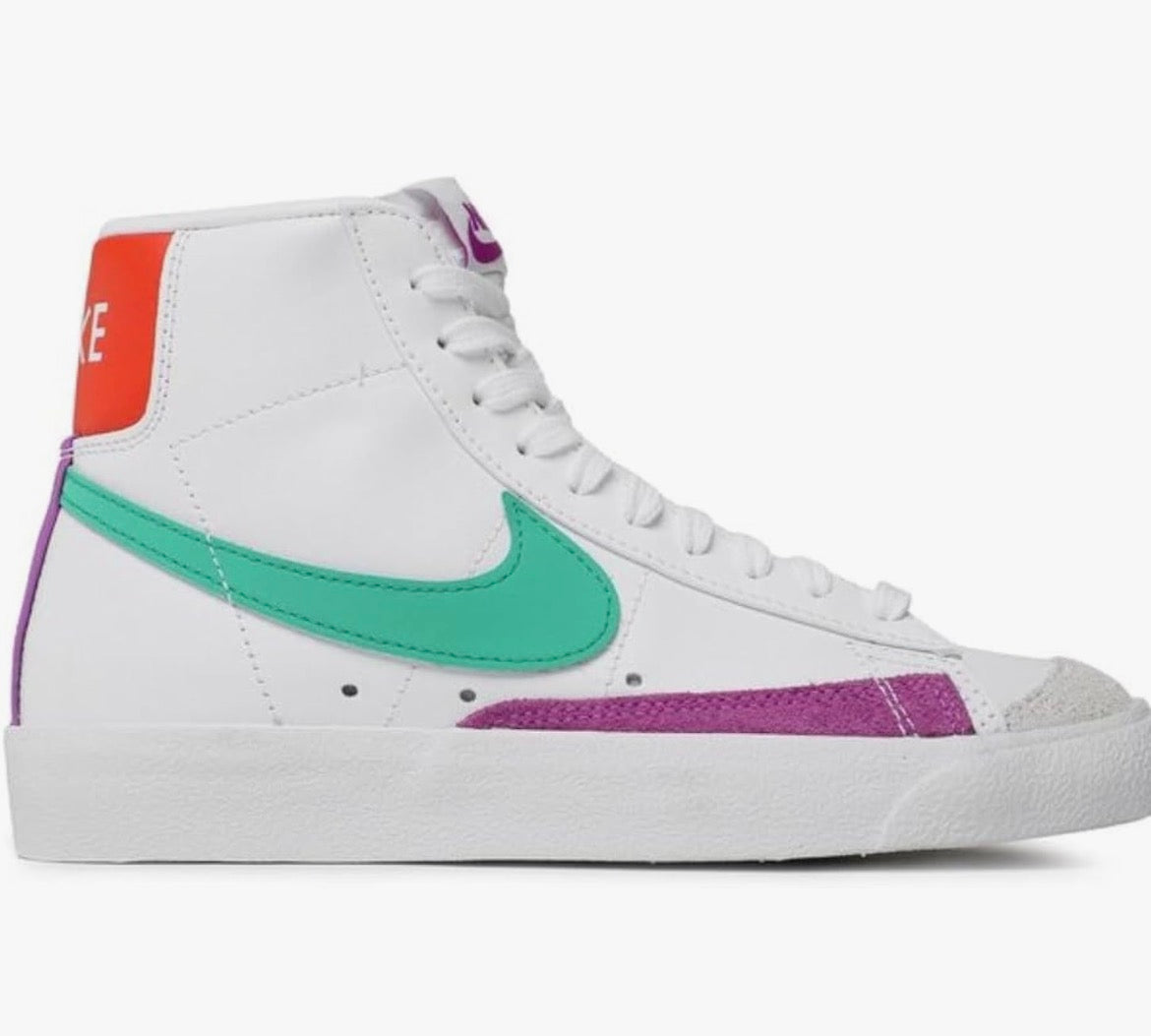 Nike Blazer Mid 77 Vintage Weiß Grün Fuchsia Damen Gr 38