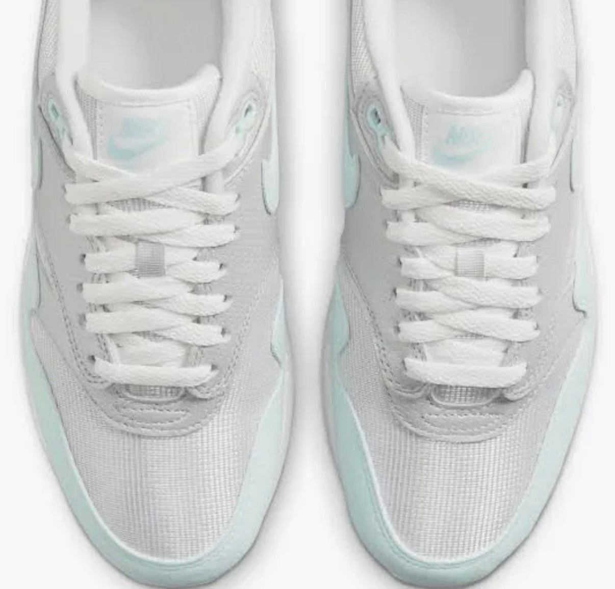 Nike Air Max 1 ’87 – Platinum / Glacier Blue Gr 36