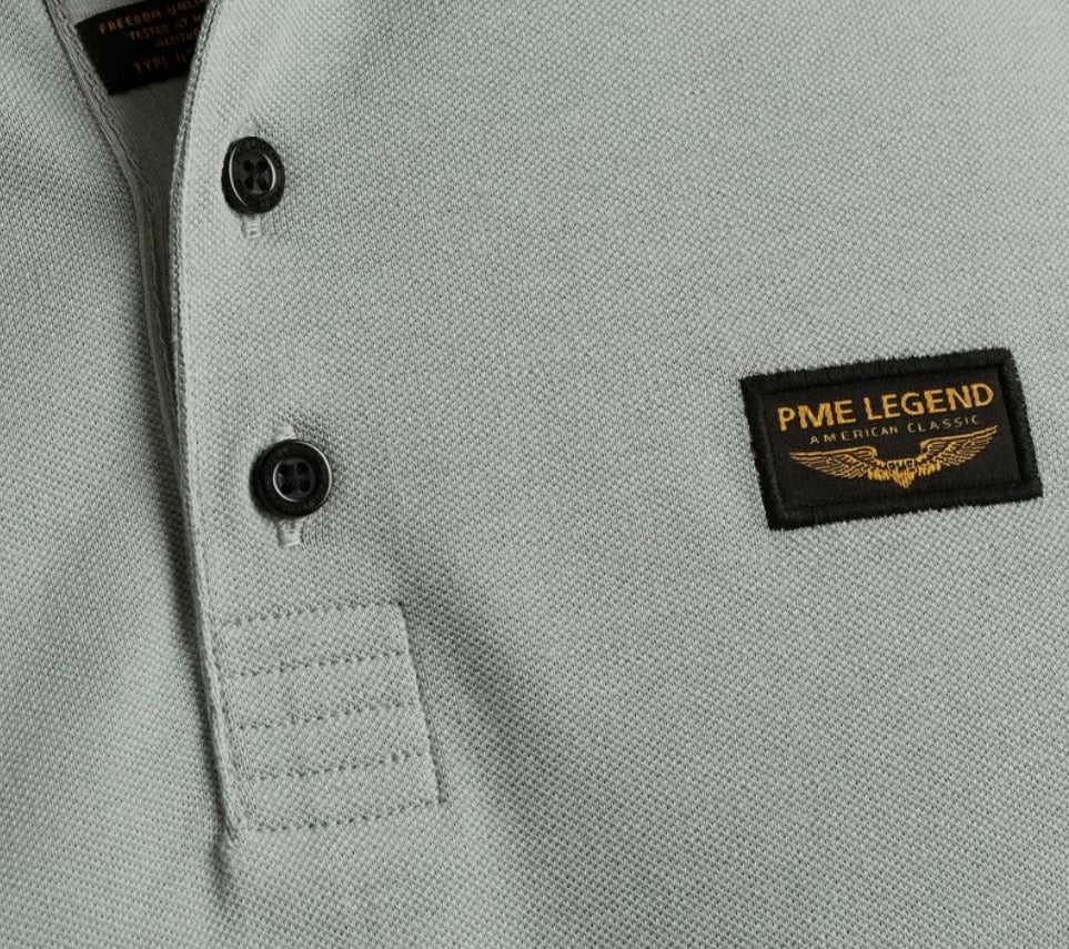 PME Legend Herren Poloshirt – Mintgrün – Größe 5XL – Neu mit Etikett