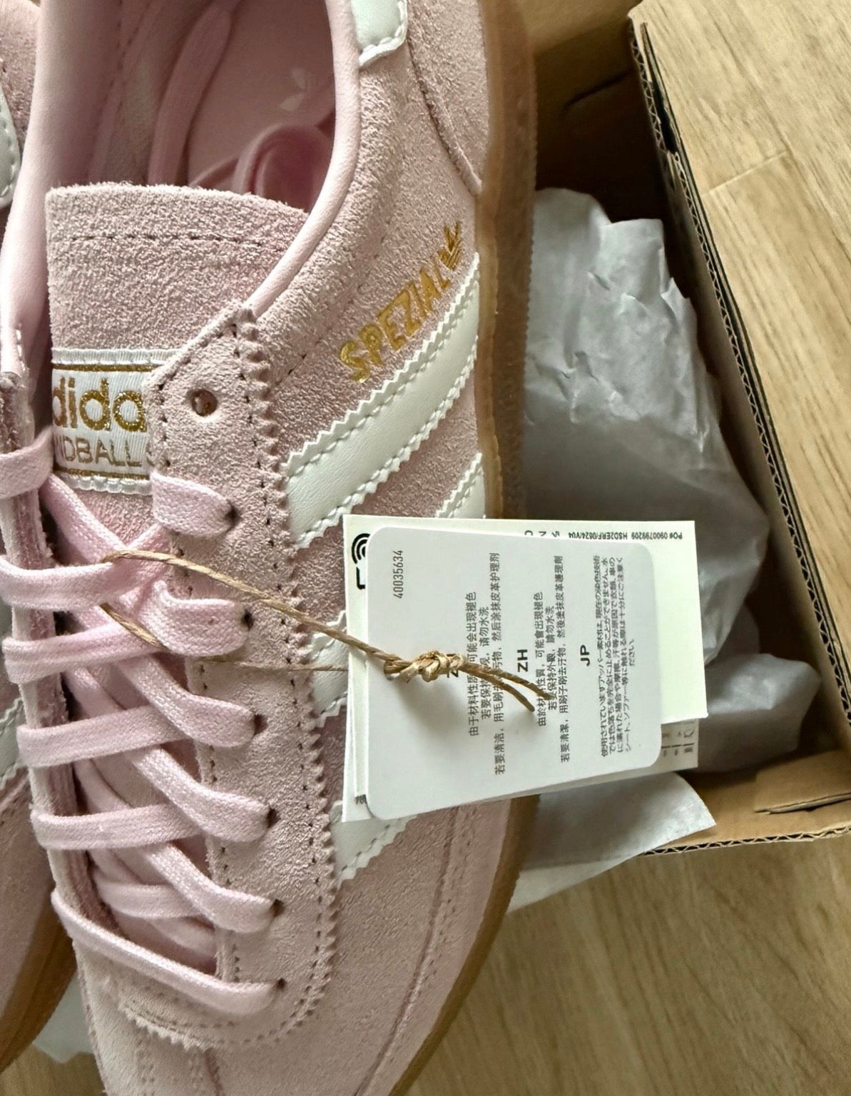adidas Originals Handball Spezial J – Rosa – Gr. 36