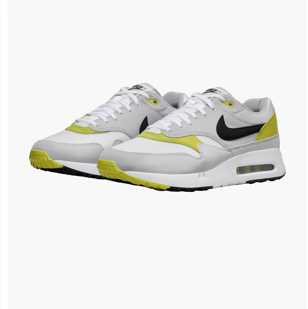 Nike Air Max 1 – Weiß/gelb Gr 40,5 nur 1 x in dieser Größe erhältlich