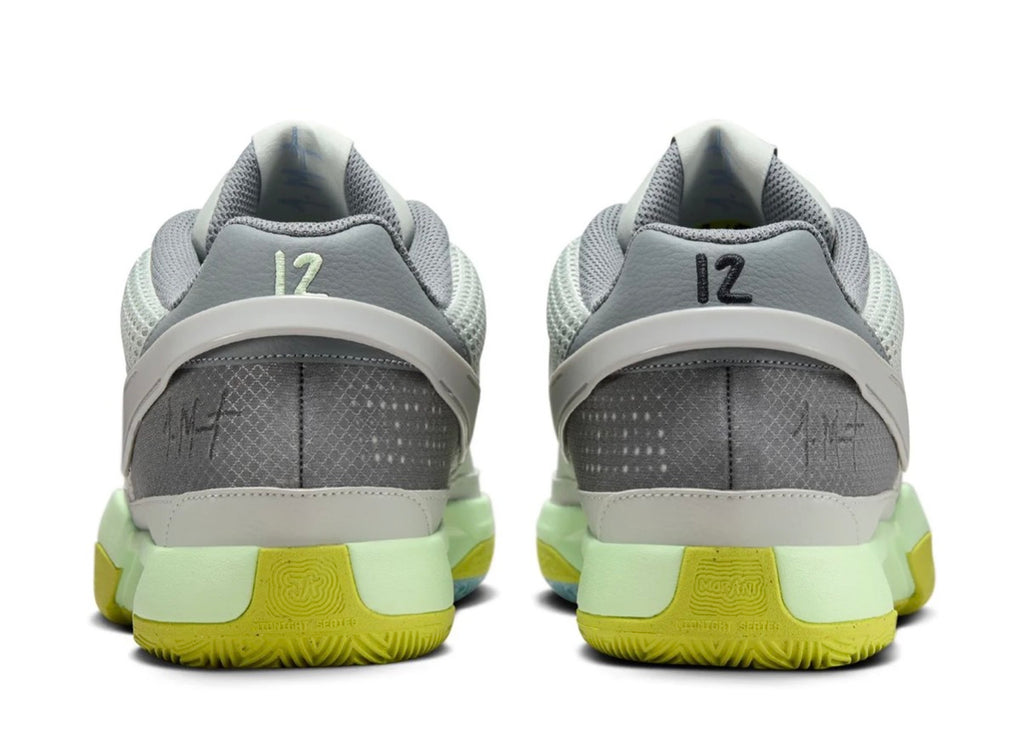 Nike Basketballschuhe Weiß/Grau/Volt – Performance Sneaker mit modernem Look Gr 36