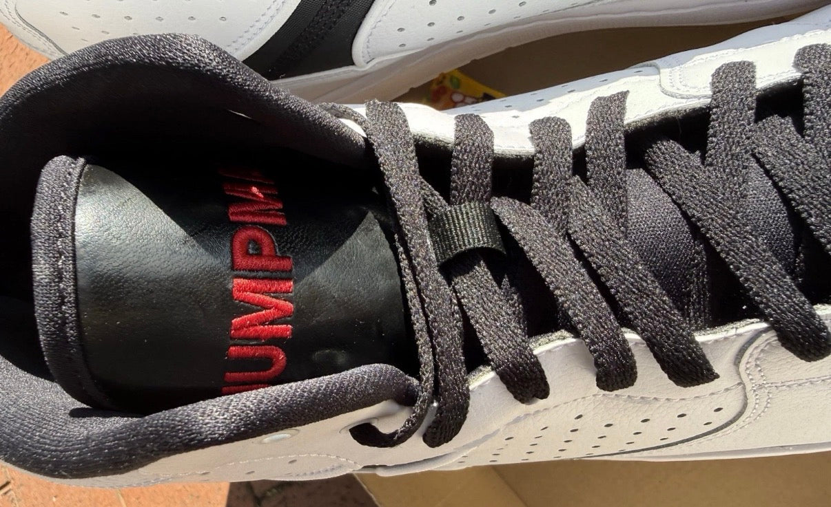Jordan Sneaker Herren Größe 52,5 (US 18) Neu – Basketballschuhe XXL – Schwarz/Weiß – Ohne Karton