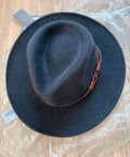Filzhut – 100 % Wolle – Antrazit– Neu mit Etikett