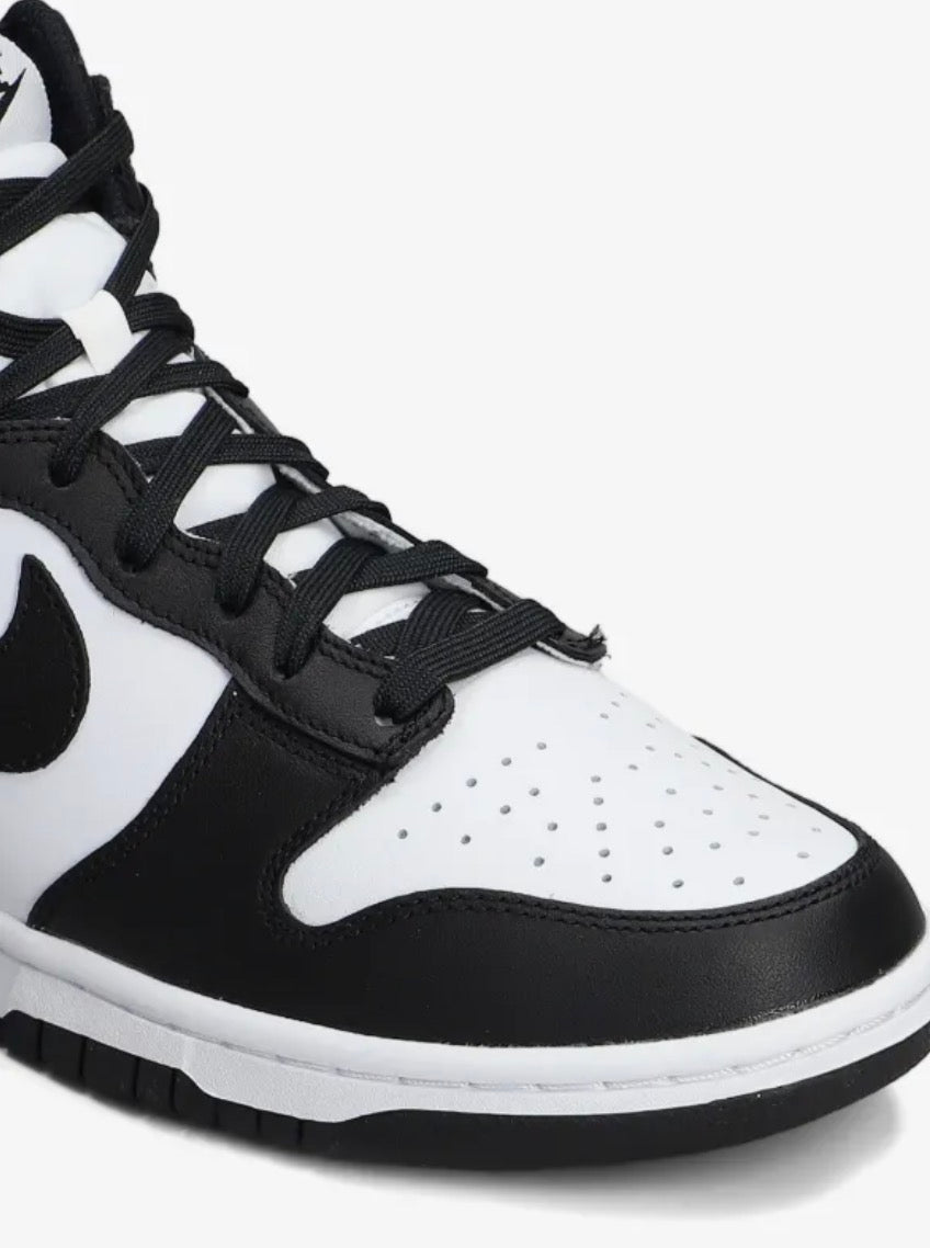 Nike Dunk Hi Retro – White/Black – Größe EU 45,5