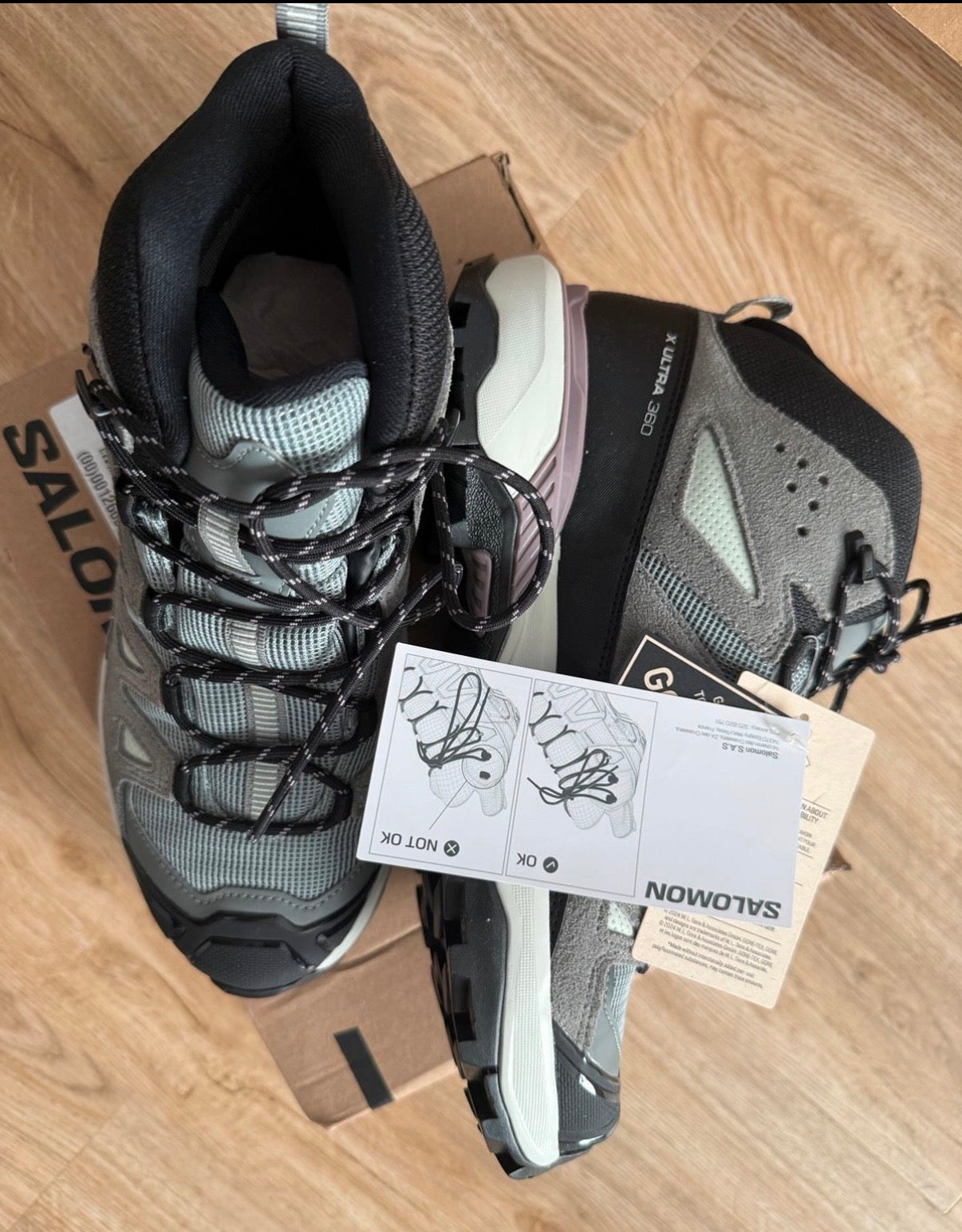 Salomon X Ultra 360 LTR Mid GTX W – Damen Wanderschuhe – Gr. 41 1/3
