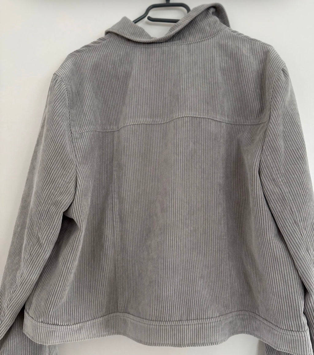 Marc Aurel Cordjacke – Gr. 44 – Hellgrau – Neu mit Etikett