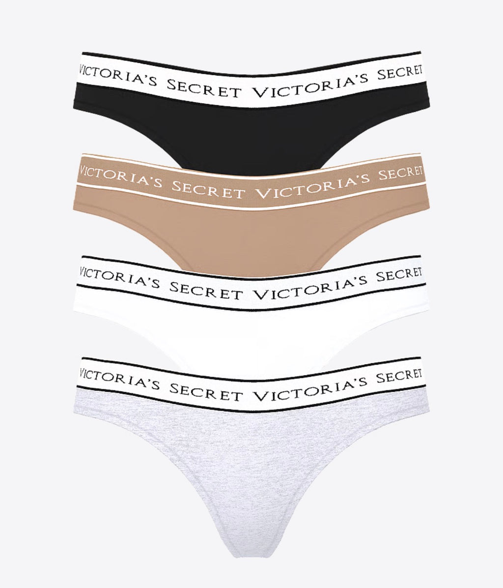 Victoria’s Secret Damen-Slips – 4er-Set | Größe M