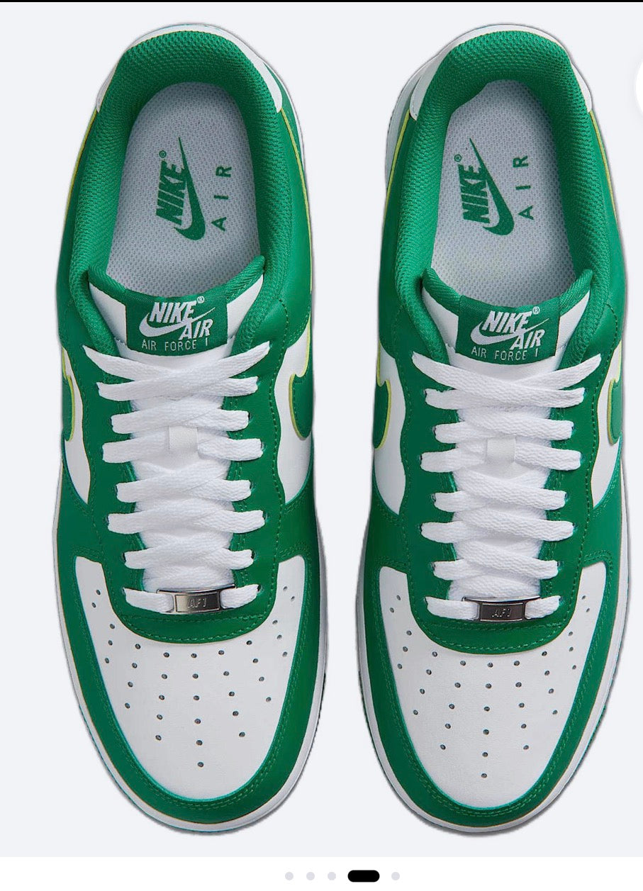 Nike Air Force 1 Low 07 Malachit Weiß Herren Sneaker Gr 44