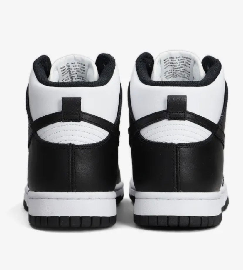 Nike Dunk Hi Retro – White/Black – Größe EU 45,5