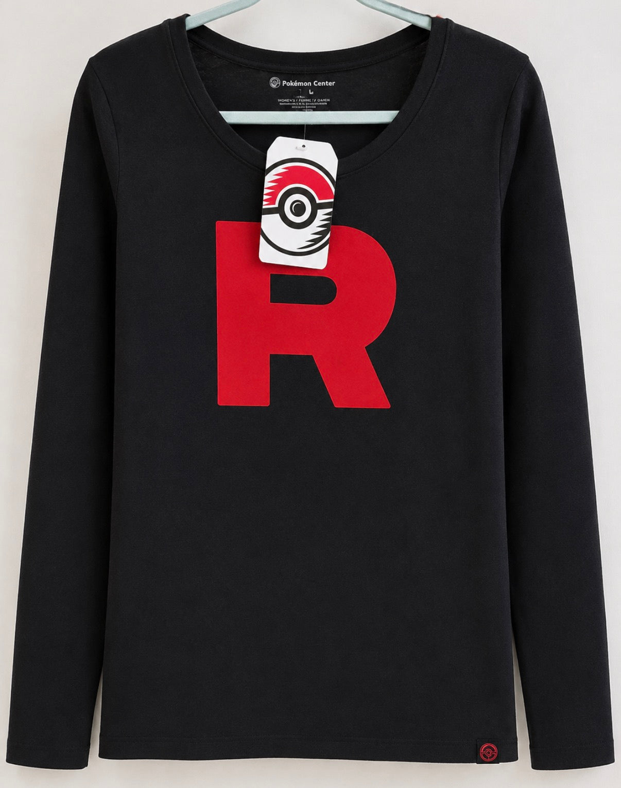 Pokémon Center Team Rocket Langarmshirt – Neu mit Etikett – Damen Gr. L