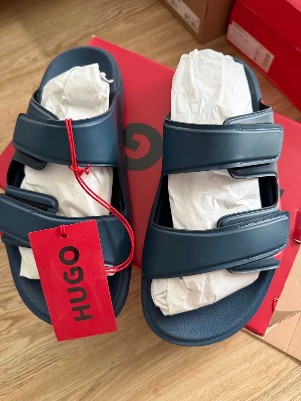 HUGO Herren Sandalen / Slides – Gr. 44 – Neu & Original