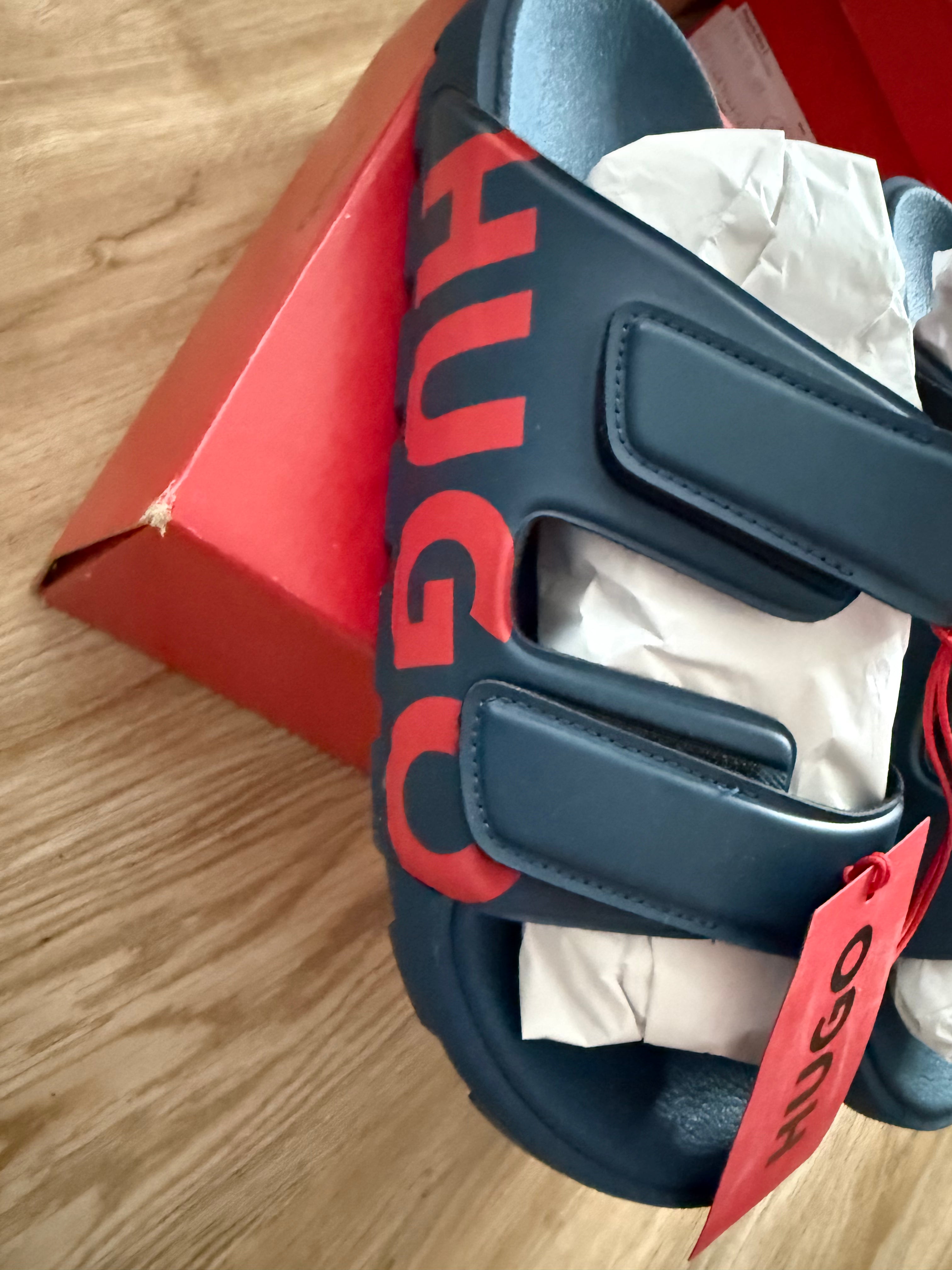HUGO Herren Sandalen / Slides – Gr. 44 – Neu & Original