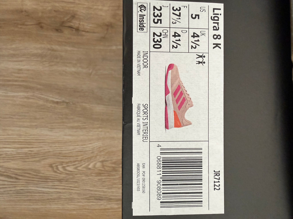 Adidas Ligra 8 K Hallenschuhe – Größe 37 1/3 – Neu mit OVP