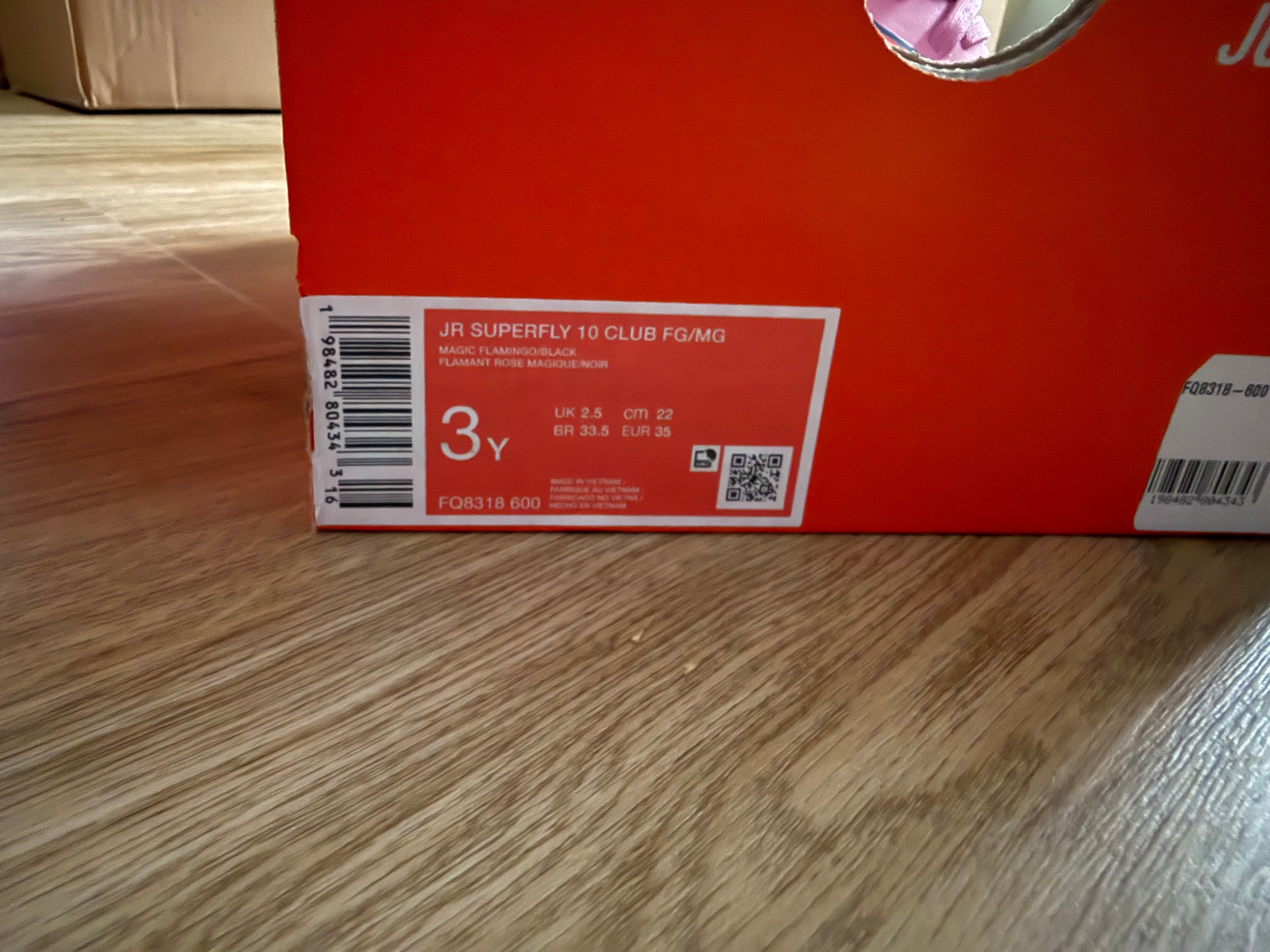 Nike JR Superfly 10 Club FG/MG Fußballschuhe – Gr. 35 – Neu mit Karton
