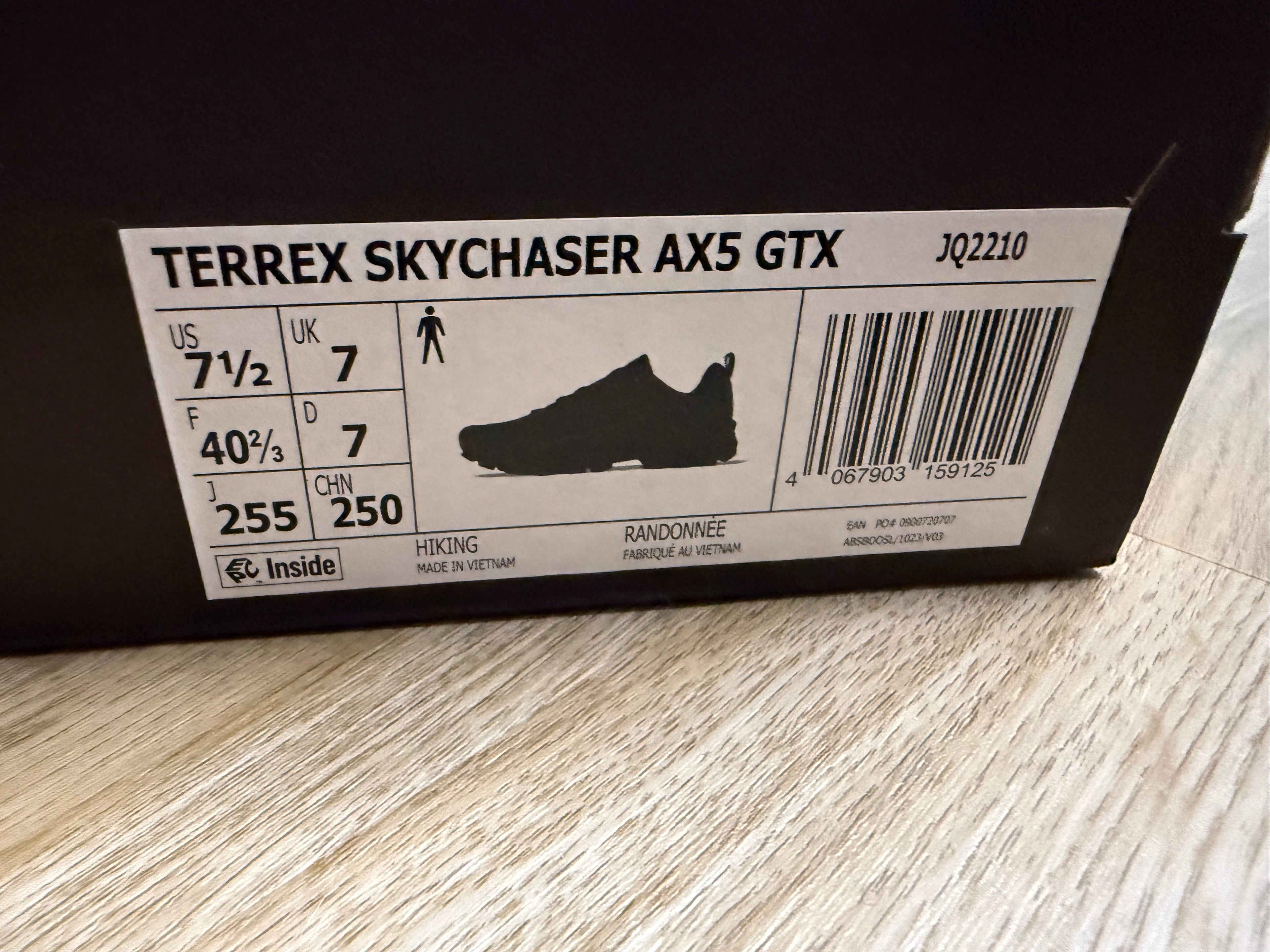 Adidas Terrex Gore-Tex Wanderschuhe Gr. 40 2/3 – Neu mit Etikett