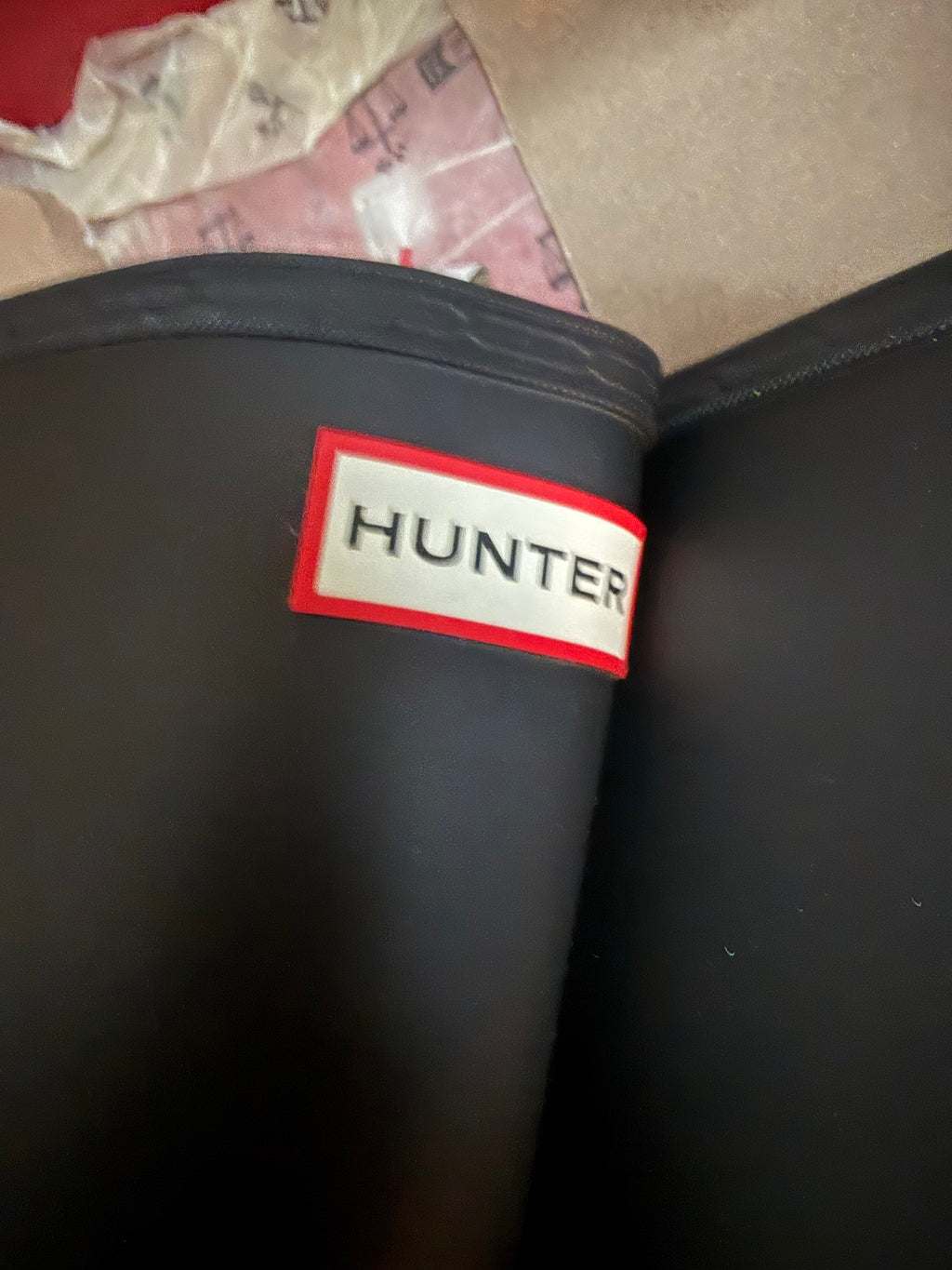 Hunter Original Tall Gummistiefel – Schwarz – Gr. 38 – Neu