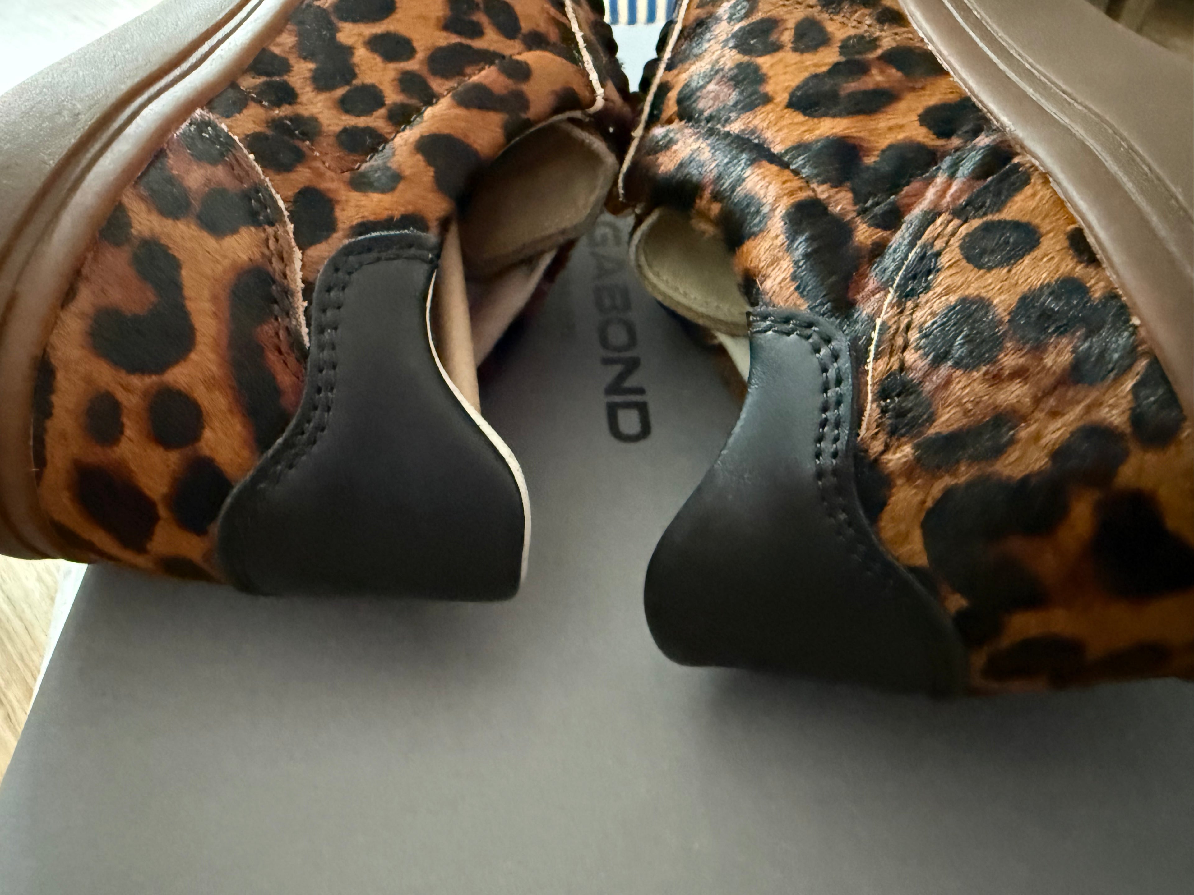 Vagabond Damen Sneaker – Gr. 38 – Leo-Print – Echtleder – Stylischer Hingucker