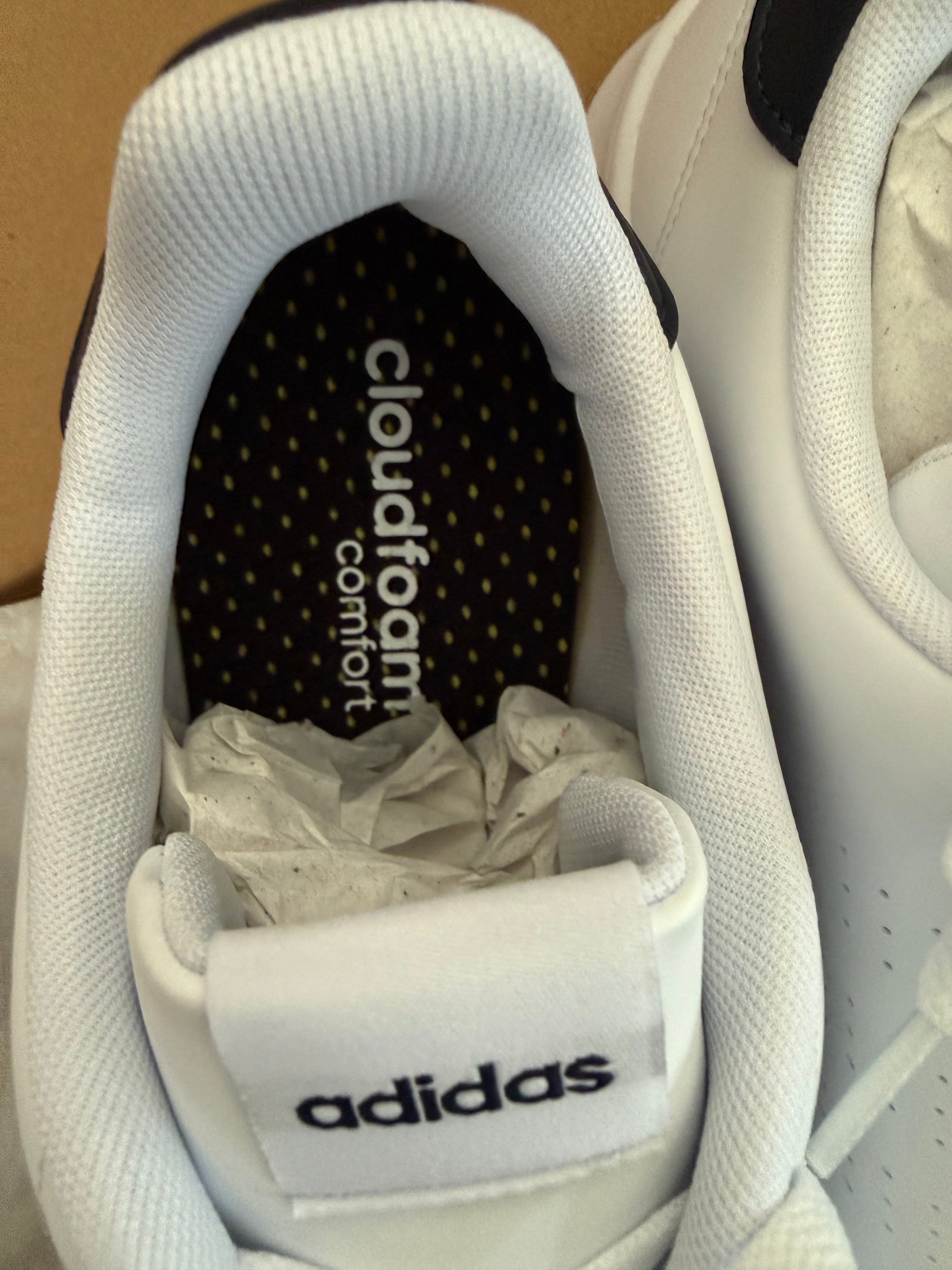 Adidas Herren Sneaker – Weiß – Gr. 46 2/3 – Neu mit Etikett