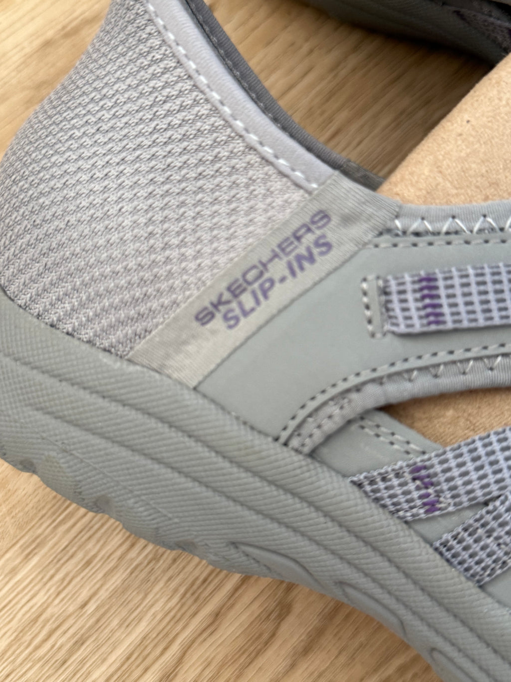 Skechers Hands Free Slip-ins – Damen Sneaker – Grau – Größe 40 – Vegan – Neu ohne Karton