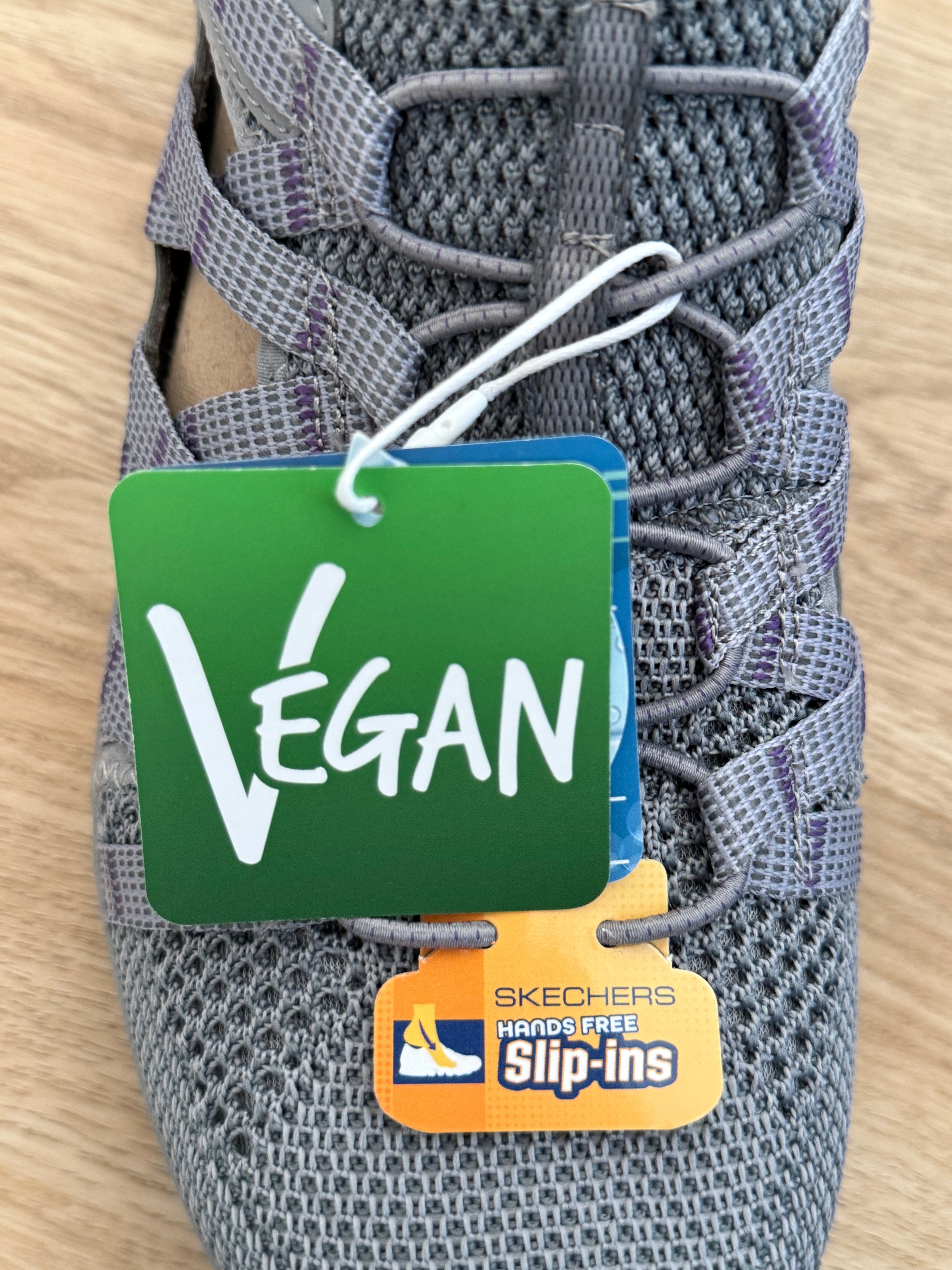 Skechers Hands Free Slip-ins – Damen Sneaker – Grau – Größe 40 – Vegan – Neu ohne Karton