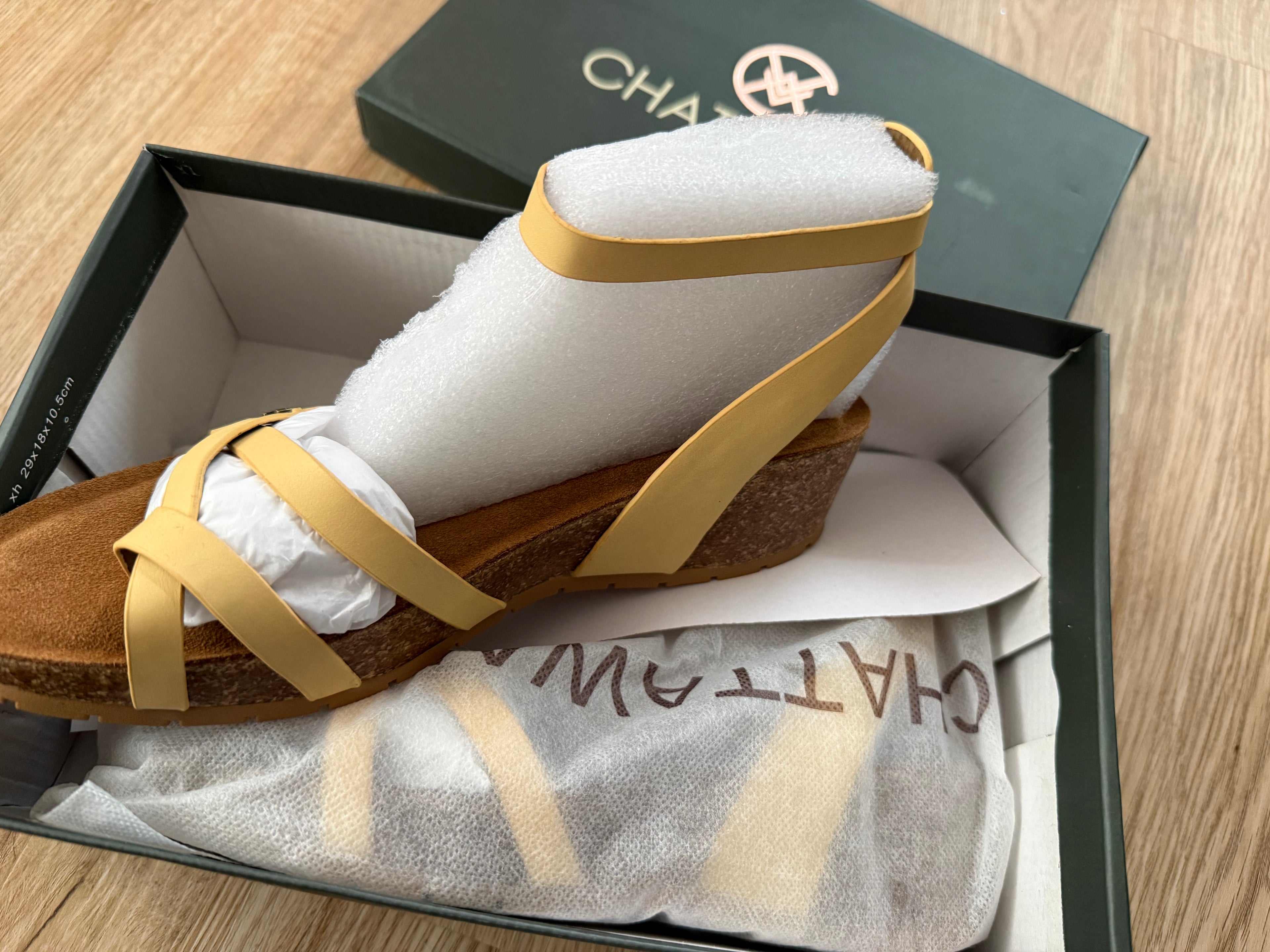 Chattawak Damen-Sandalen – Modell Butter – Größe 38 – Neu