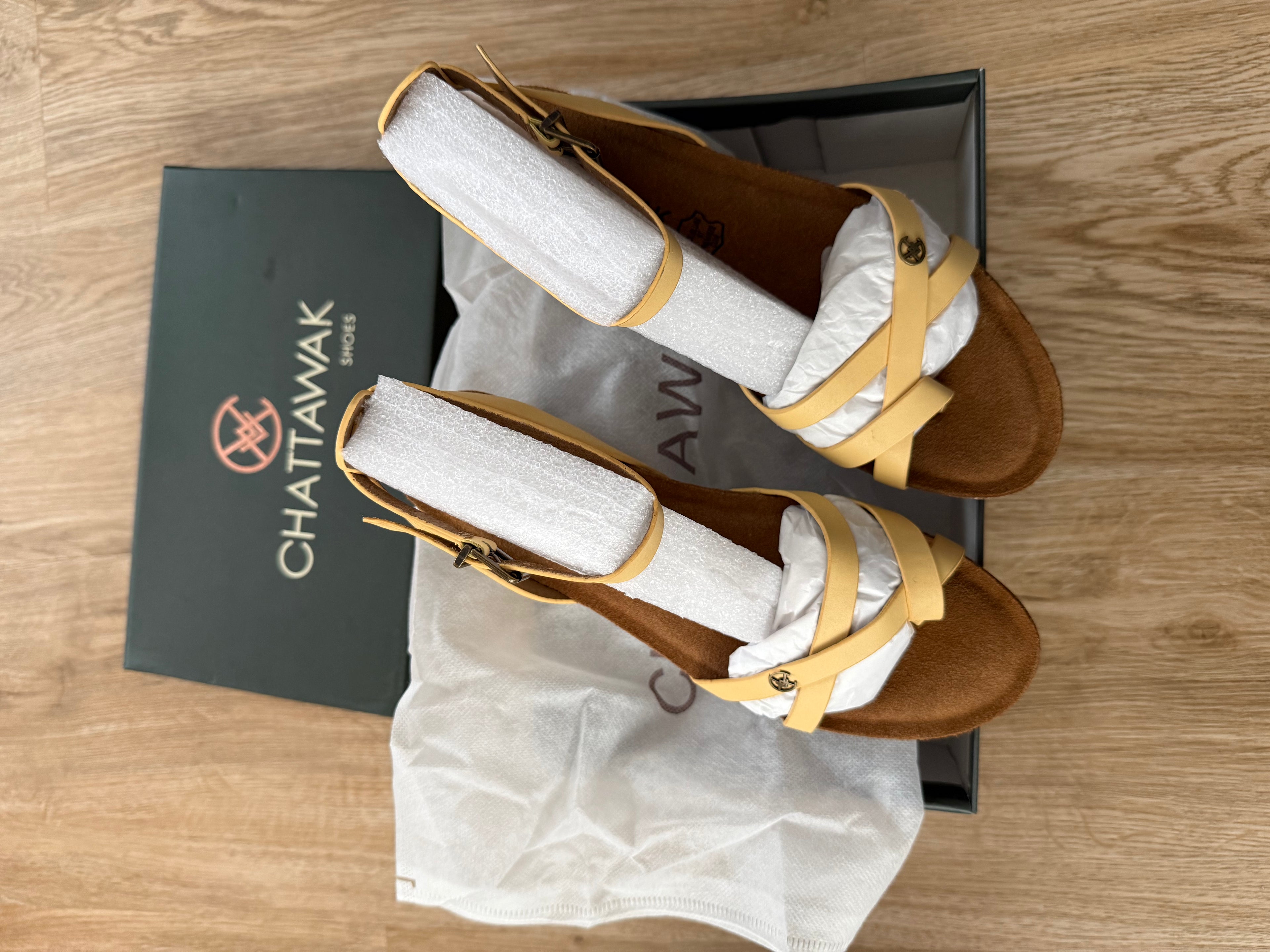 Chattawak Damen-Sandalen – Modell Butter – Größe 38 – Neu