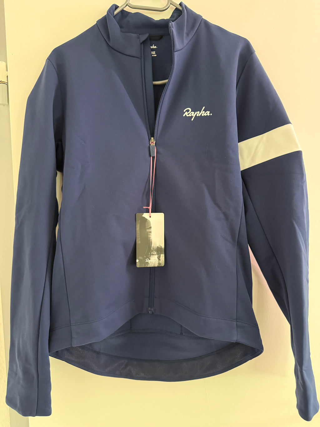 Rapha Men’s Core Jacket – Herren-Radjacke – Navy – Größe L