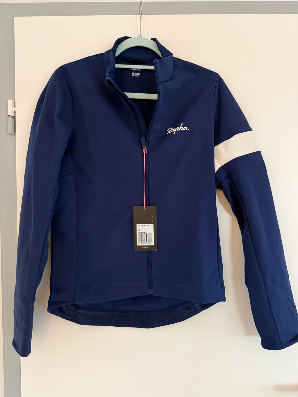 Rapha Explore Lightweight Jacket Herren Gr. M Blau Fahrradjacke Neu mit Etikett