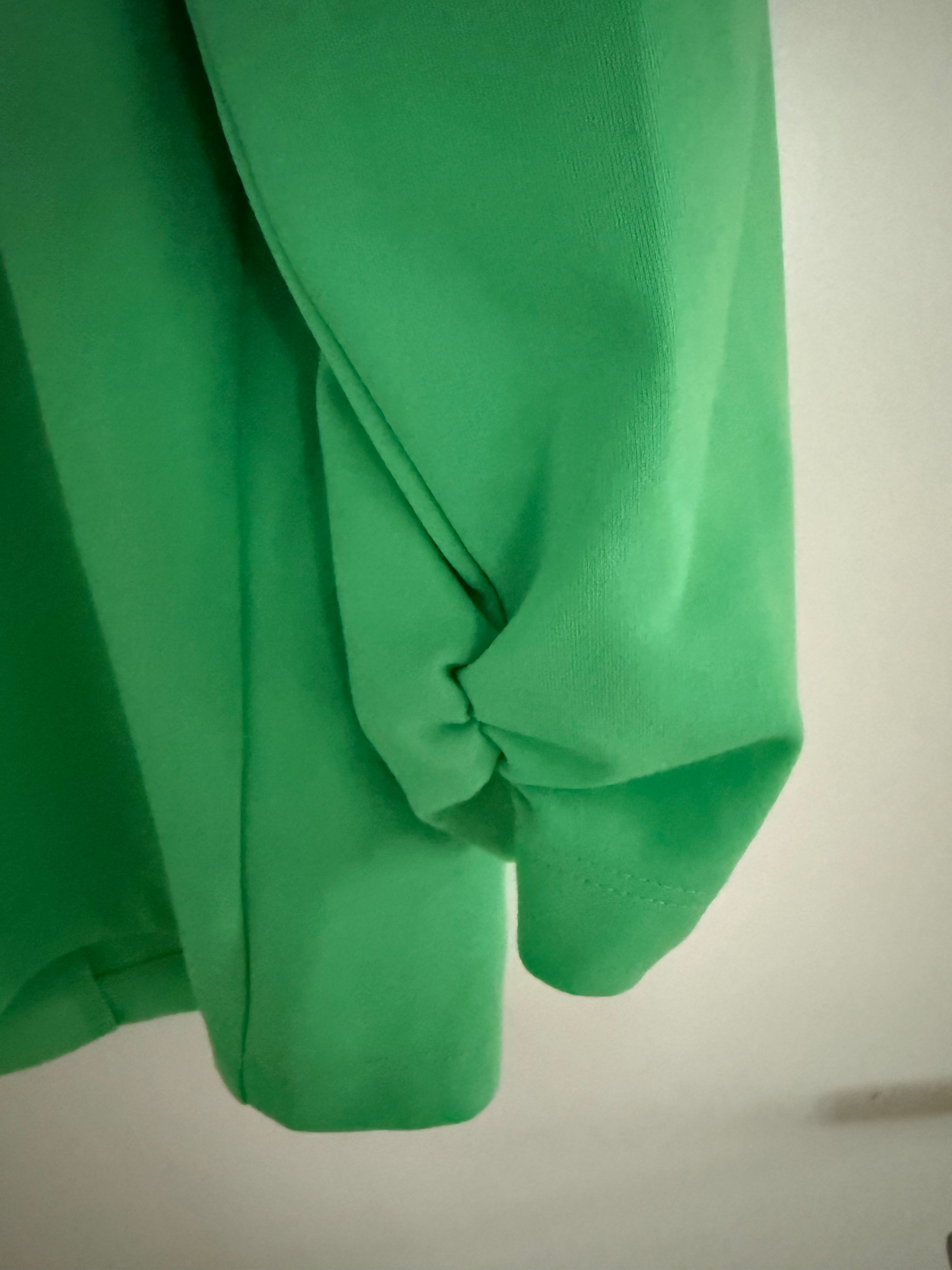 RABE Damen Blazer – Leuchtendes Grün | Eleganter Jersey-Blazer mit 3/4-Raffärmeln | Größe 44 nur 1x vorhanden
