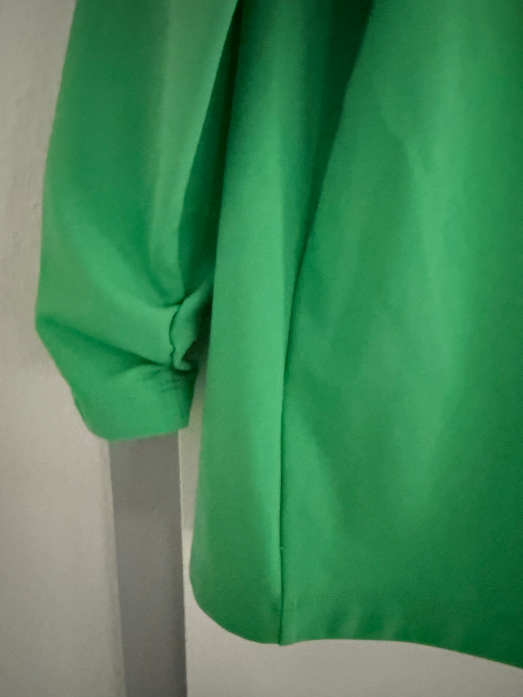 RABE Damen Blazer – Leuchtendes Grün | Eleganter Jersey-Blazer mit 3/4-Raffärmeln | Größe 44 nur 1x vorhanden