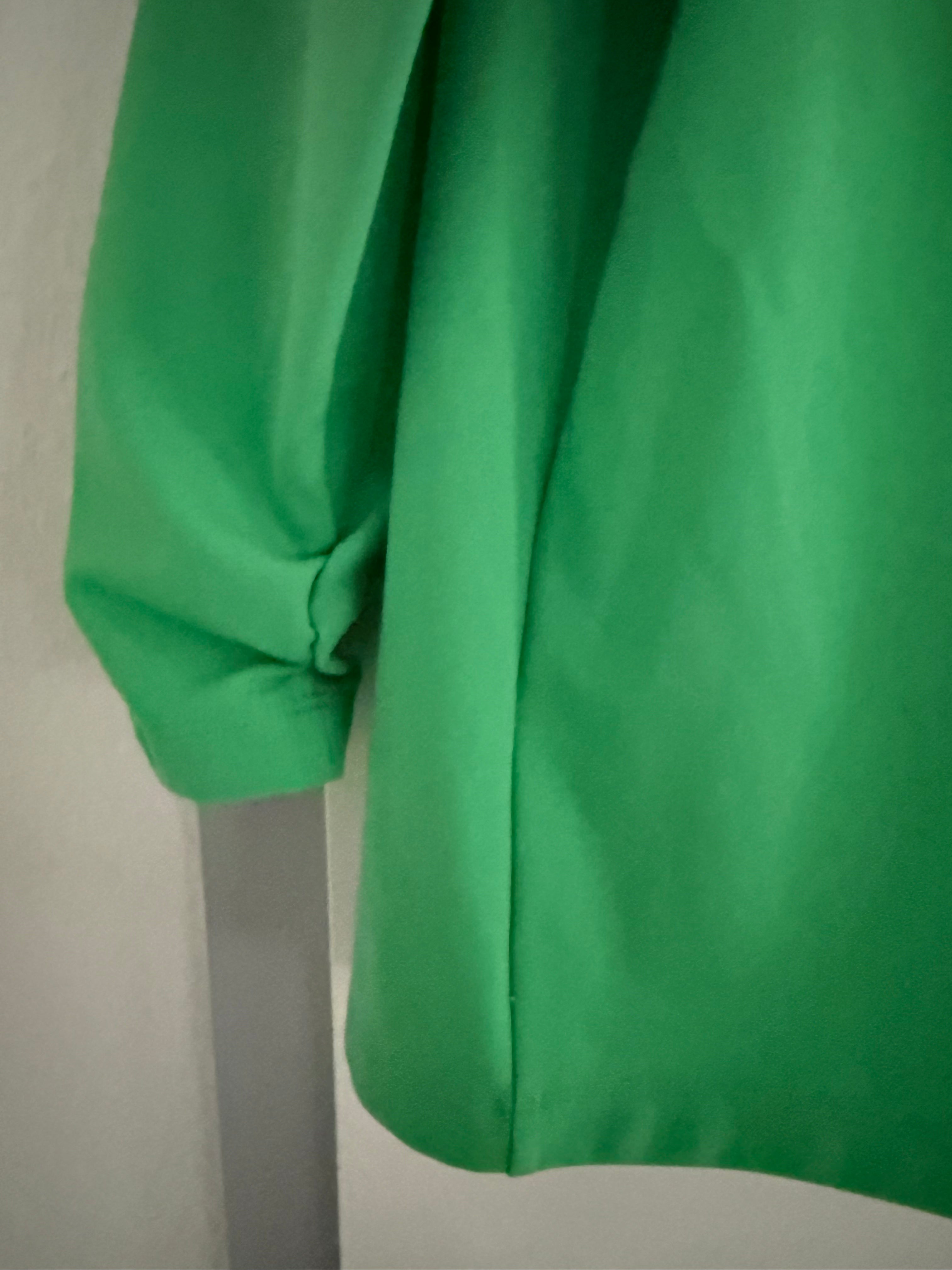 RABE Damen Blazer – Leuchtendes Grün | Eleganter Jersey-Blazer mit 3/4-Raffärmeln | Größe 44 nur 1x vorhanden