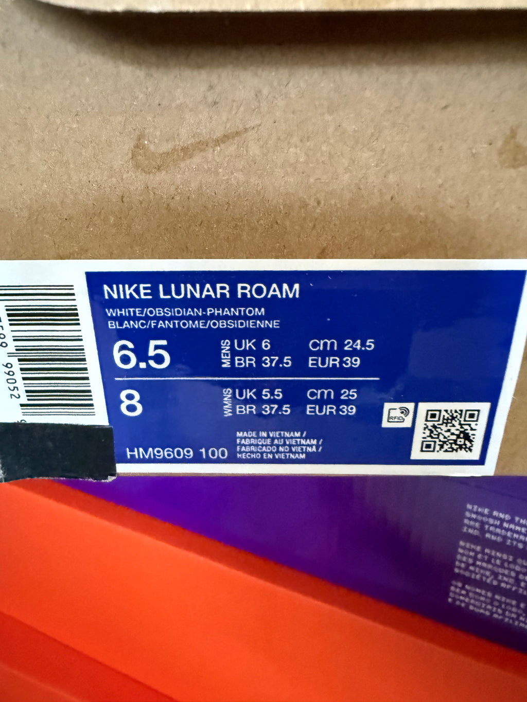 Nike Lunar Roam White/Obsidian-Phantom – Neuware | EU 39