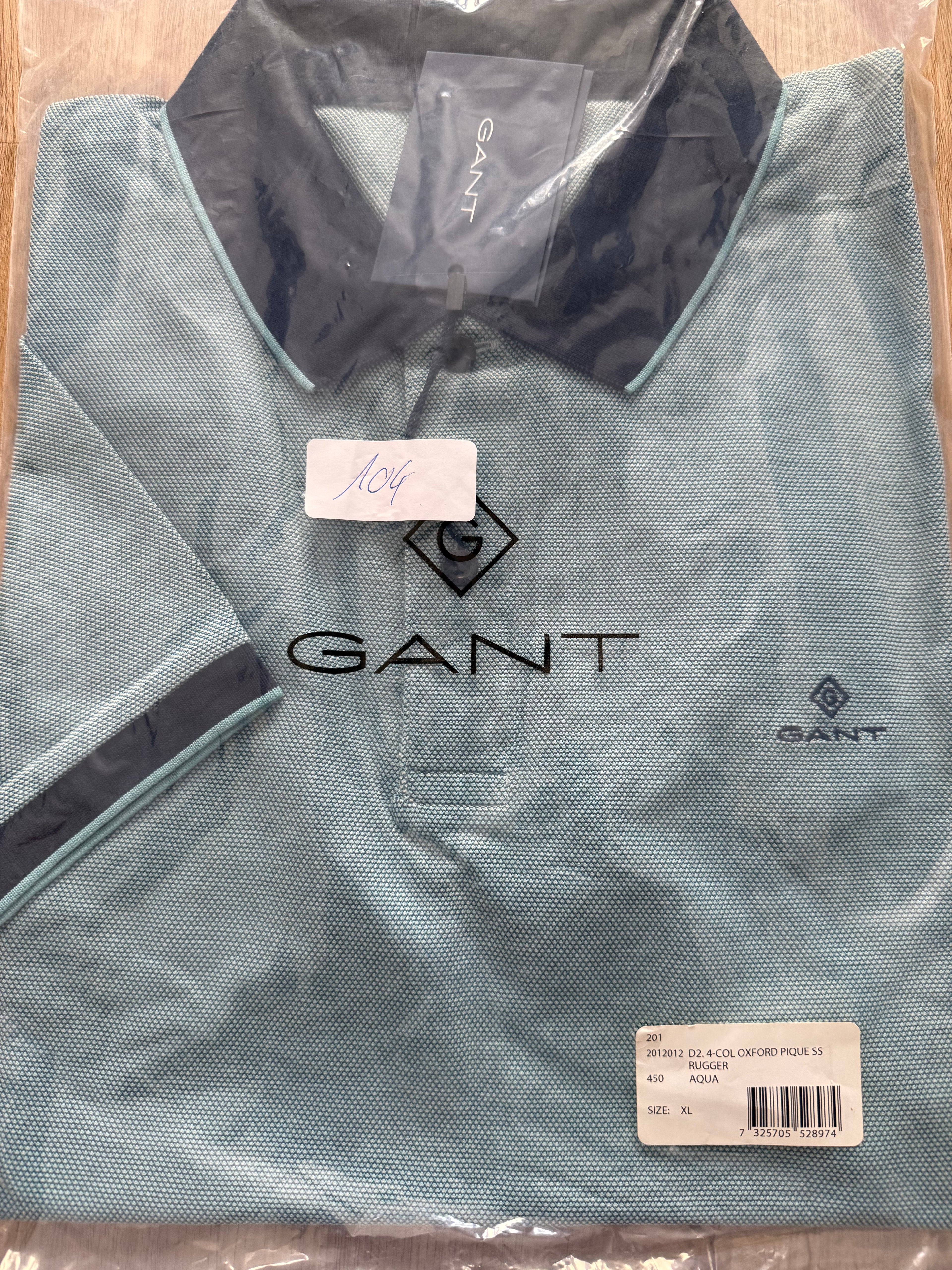 GANT Herren Poloshirt Aqua – Größe XL – Neuware

Hochwertiges GANT Polo-Shirt im modernen Look