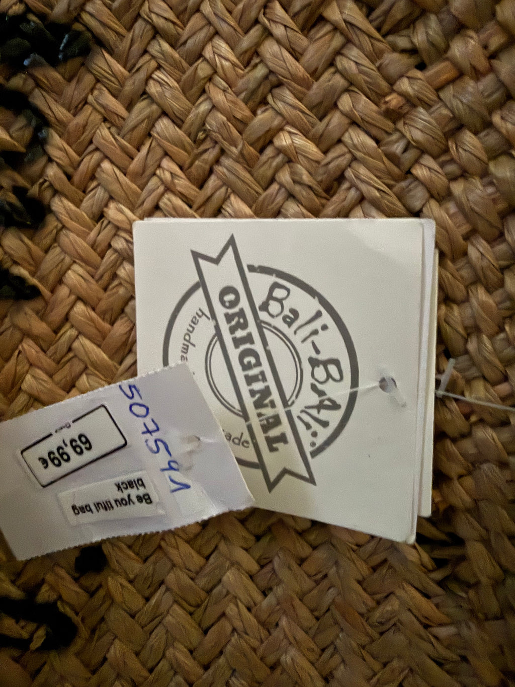 Bali-Bali Original Korbtasche – Handmade & Fairtrade