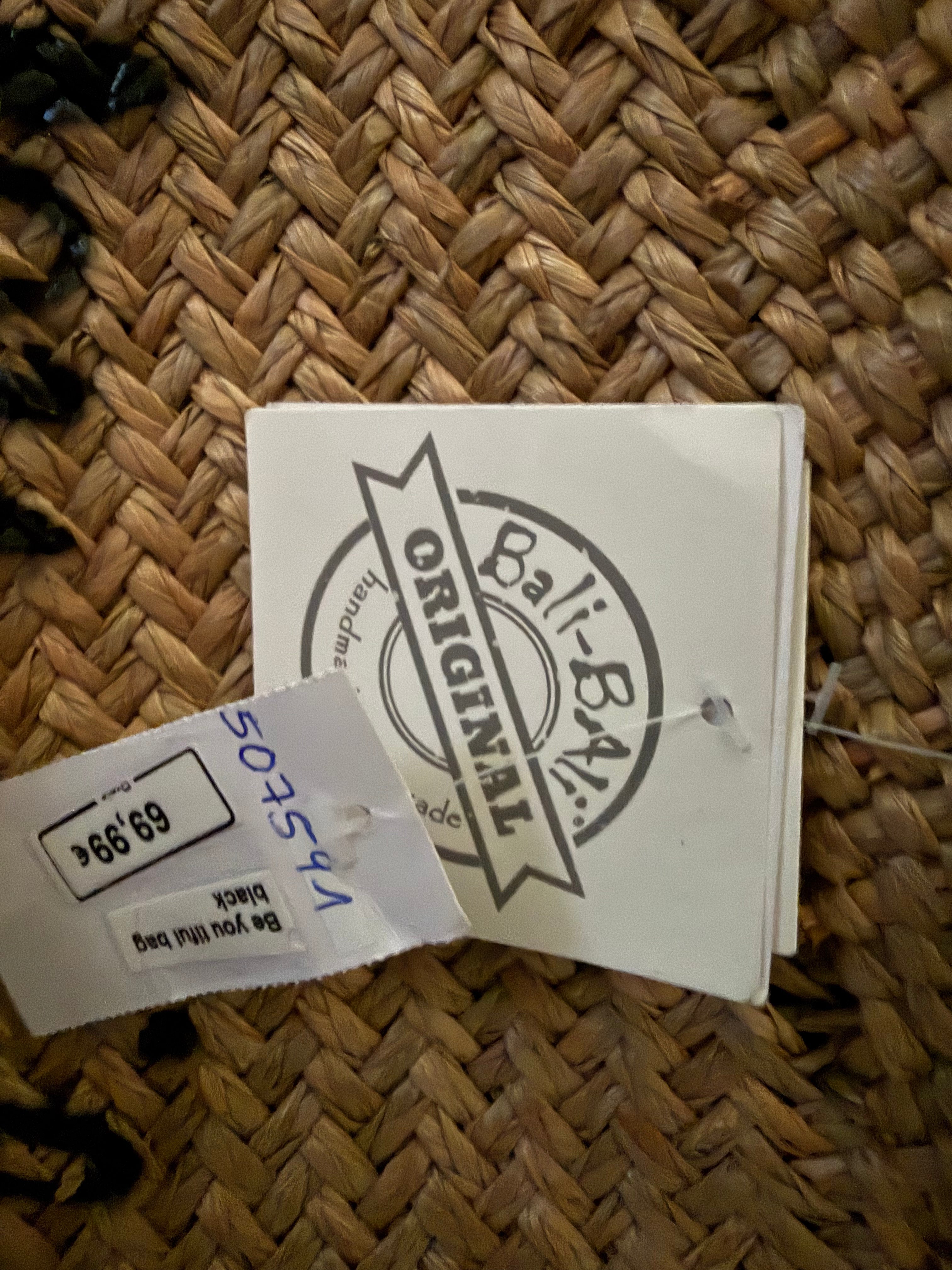 Bali-Bali Original Korbtasche – Handmade & Fairtrade