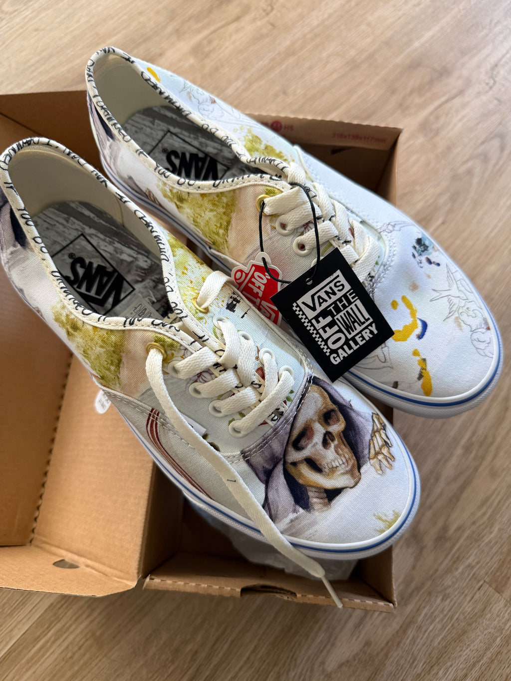 Vans Off The Wall Gallery Sneaker – Gr. 41 – Neu mit Etikett