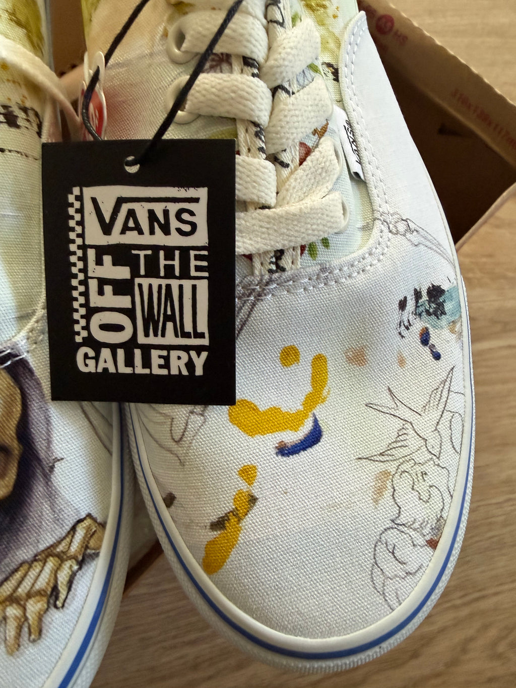 Vans Off The Wall Gallery Sneaker – Gr. 41 – Neu mit Etikett