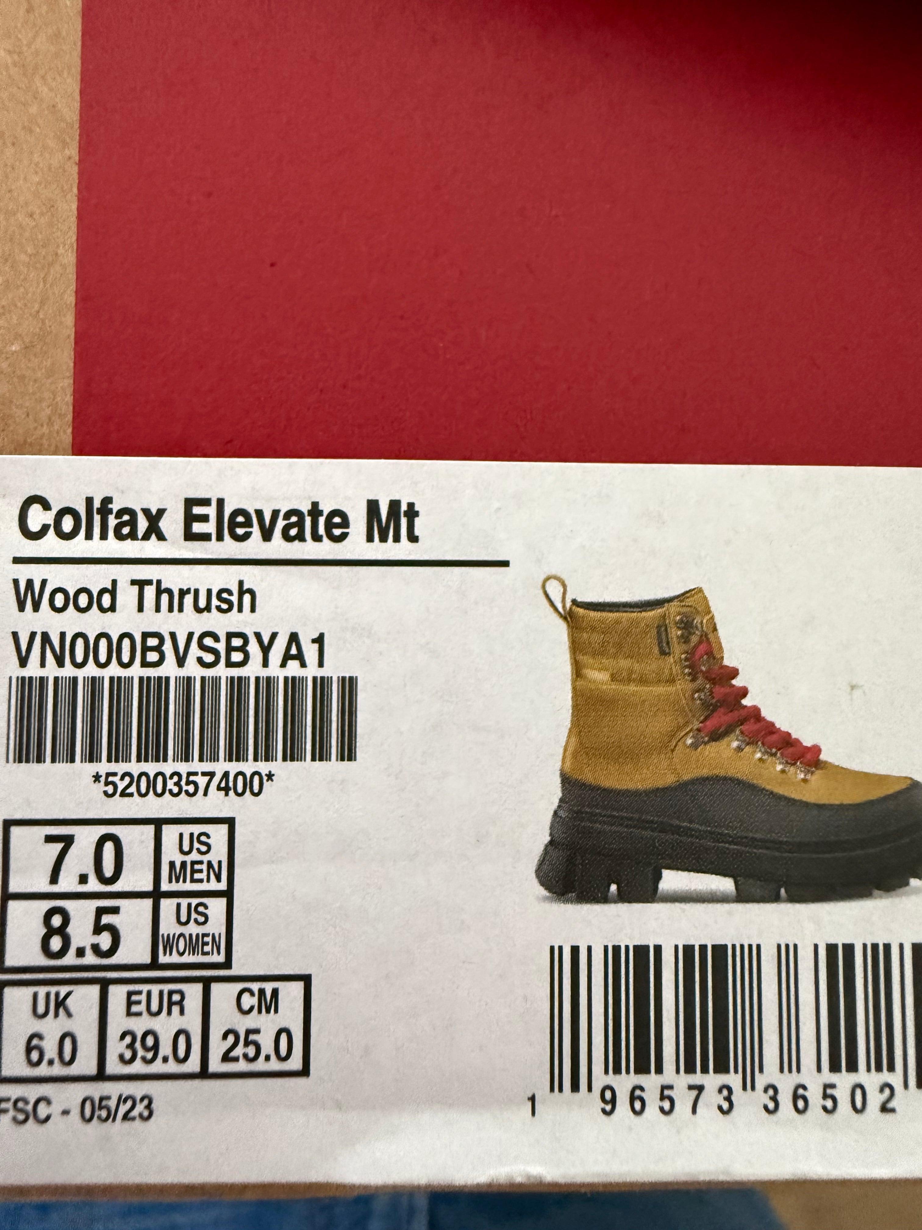 Vans MTE Mountain Edition Gore-Tex Boots – Gr. 39 – Neu mit Etikett