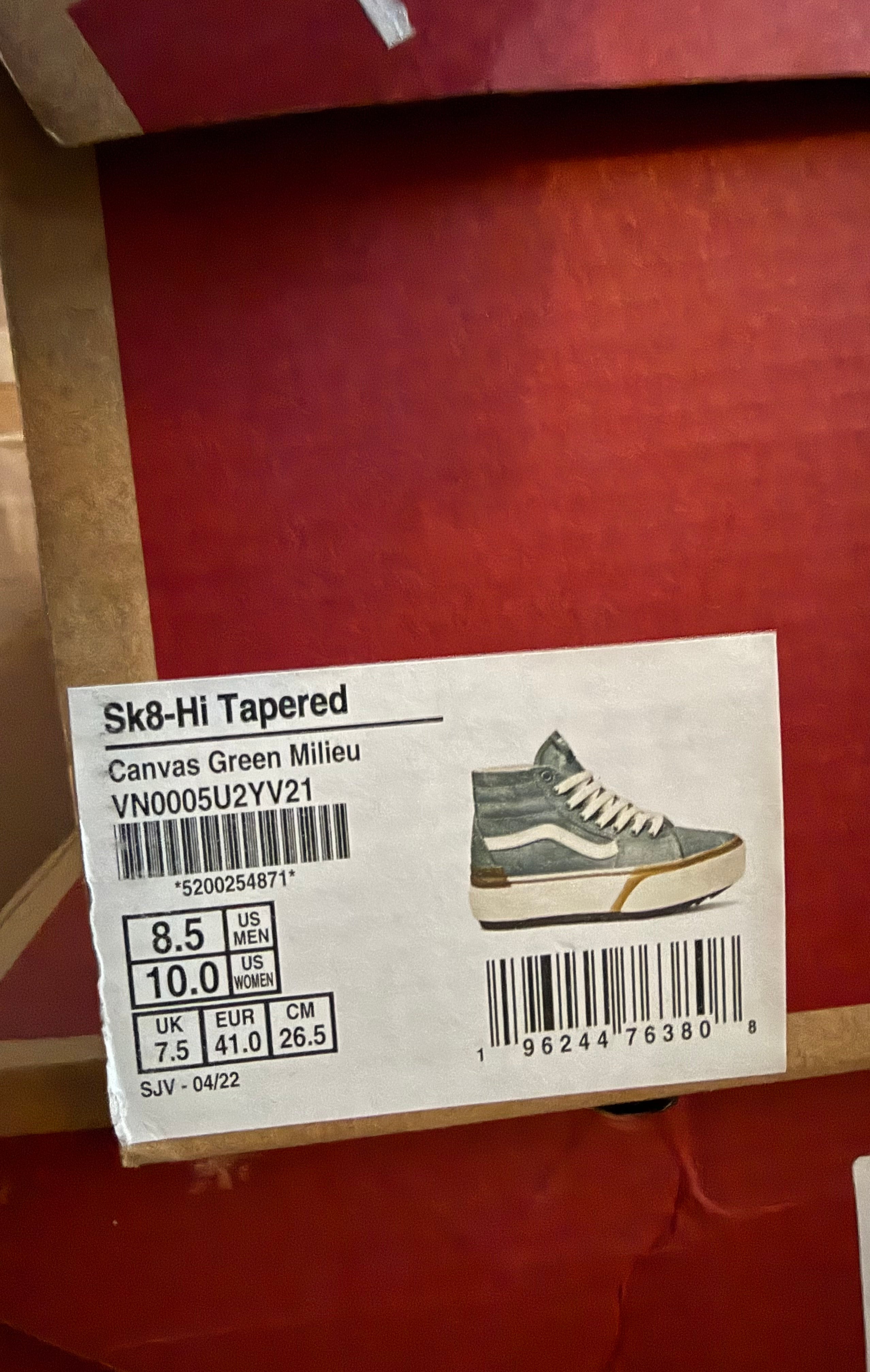 Vans SK8-HI Tapered Gr 41